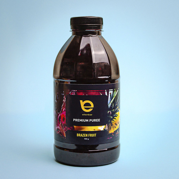 Фруктове пюре-основа Ellenbar "Нахабний фрукт", пляшка 900 г, фото 1