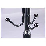 Підлогова вішалка Лотос чорна металева АМФ, фото 6