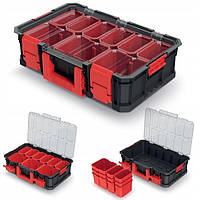 Органайзер для інструментів Kistenberg Modular Solution 15″ - 9 знімних контейнерів, ABS‑засувки