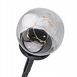 Набір прозорих садових LED‑куль 10 см на сонячній батареї 6 шт — Lumiled Gloris, тепле світло 3000К, IP44, фото 2