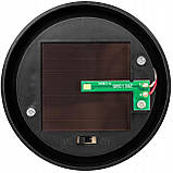 Садова LED‑куля 20 см на сонячній батареї — Lumiled Atris, холодне світло 6500 K, IP44, фото 9