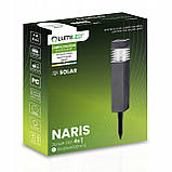 Набір садових ландшафтних LED‑стовпчиків 4шт Lumiled Naris — нейтральне світло 4000 K, автоматичне вмикання, IP44, фото 5