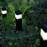 Набір садових ландшафтних LED‑стовпчиків 4шт Lumiled Naris — нейтральне світло 4000 K, автоматичне вмикання, IP44, фото 9