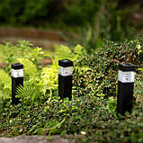 Набір садових ландшафтних LED‑стовпчиків 4шт Lumiled Naris — нейтральне світло 4000 K, автоматичне вмикання, IP44, фото 10