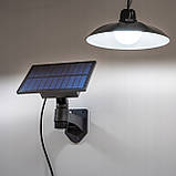 Сонячна підвісна LED‑люстра для саду — світильник Lumiled Helia, нейтральне біле світло 4000K, пульт, датчик сутінків, IP44, фото 5