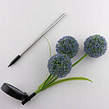 Лампа на сонячній батареї «Кульбаба» з RGB підсвіткою, серії Pilus, IP44, садовий декоративний світильник, 71 см, фото 4