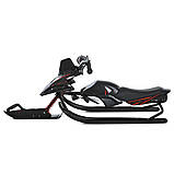 Дитячий снігокат MS 4636-3, чорний, фото 4