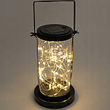 Високий настільно-підвісний декоративний LED  ліхтар Lumiled Abrela -  світильник  із теплим світлом 3000 K, IP44, датчик сутінків, фото 7