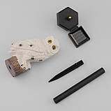 Набір 4шт Садова декоративна сонячна лампа-сова LED з датчиком сутінків, серії Noka, тепле світло 3000 K, IP44, фото 4