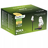 Набір 4шт Садова декоративна сонячна лампа-сова LED з датчиком сутінків, серії Noka, тепле світло 3000 K, IP44, фото 9