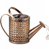 Садова сонячна лампа у вигляді лійки XXL з датчиком сутінків — декоративне LED освітлення для саду, тераси, балкону, Lumiled серії, фото 2