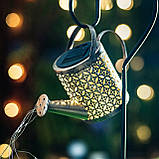 Садова сонячна лампа у вигляді лійки XXL з датчиком сутінків — декоративне LED освітлення для саду, тераси, балкону, Lumiled серії, фото 9