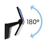 Сонячний фасадний LED-прожектор Lumiled серії Cordy  — стінний садовий прожектор із датчиками руху та сутінків, холодне світло, фото 4