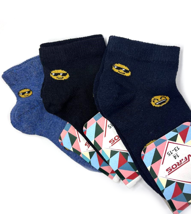 Дитячі шкарпетки "Smile" 14 (21-23) р. (12 пар!) (Демісезонні) Варос, фото 1