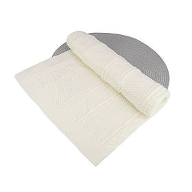 Плед дитячий одинарний демісезонний для малюків в'язаний в коляску, в ліжечко, на виписку 70*80 см Шарлі Talvi кремовий