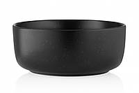 Салатник Ardesto Trento, 16см, кераміка, чорний AR2916TB EHA