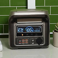 Зарядна стація 1200 Вт на 2 розетки з USB і TypeC виходами на 24В та 220В для зарядки телефонів ноутбуків та іншого