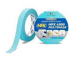 Малярна стрічка HPX 4900 MULTIMASK 120 C ціановий