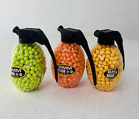 Пульки пластикові для дитячої зброї "Граната" 800 шт. (QF-22)