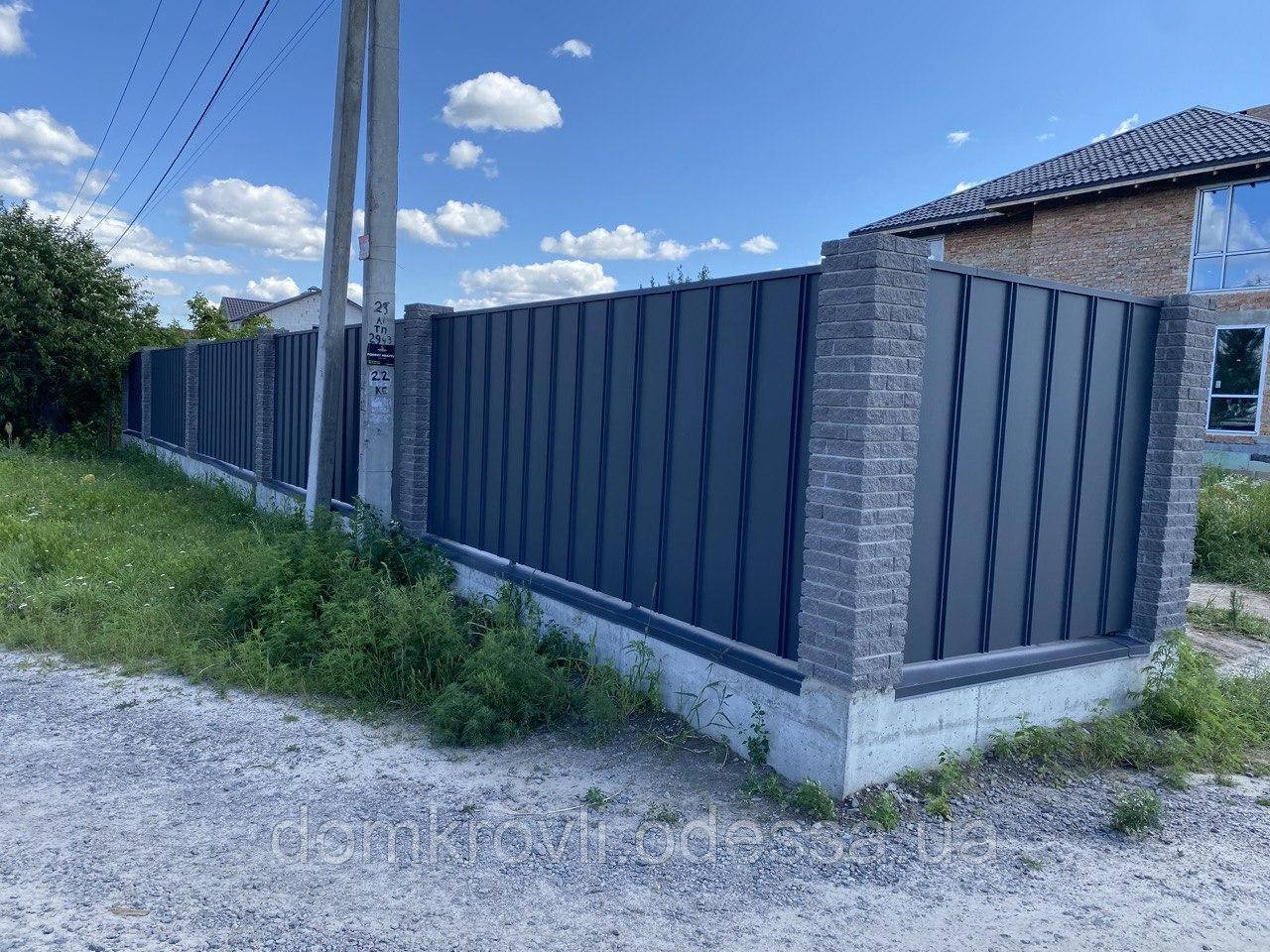 Фальц настил глянцевий 0,45 мм Корея 120 г/цинку гарантія 10 років