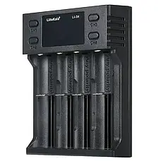 Зарядний пристрій для 4 акумуляторів з LED-дисплеєм, LiitoKala Lii-S4, фото 3