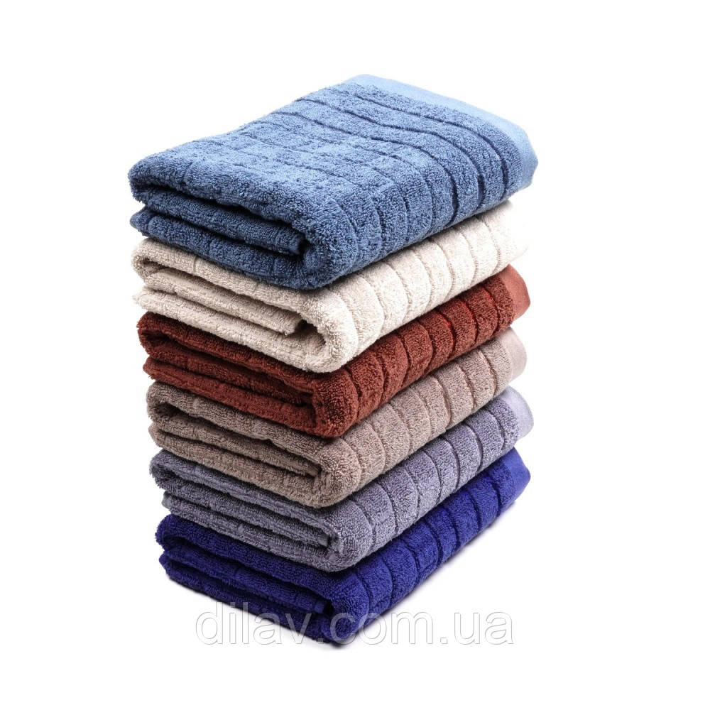 Набір лазневих махрових рушників 135*65  , 6 штуки, фото 1