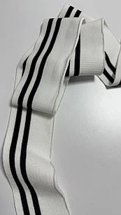 Довʼяз білий у чорну смужку