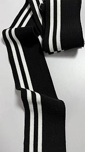 Довʼяз чорний у білу смужку