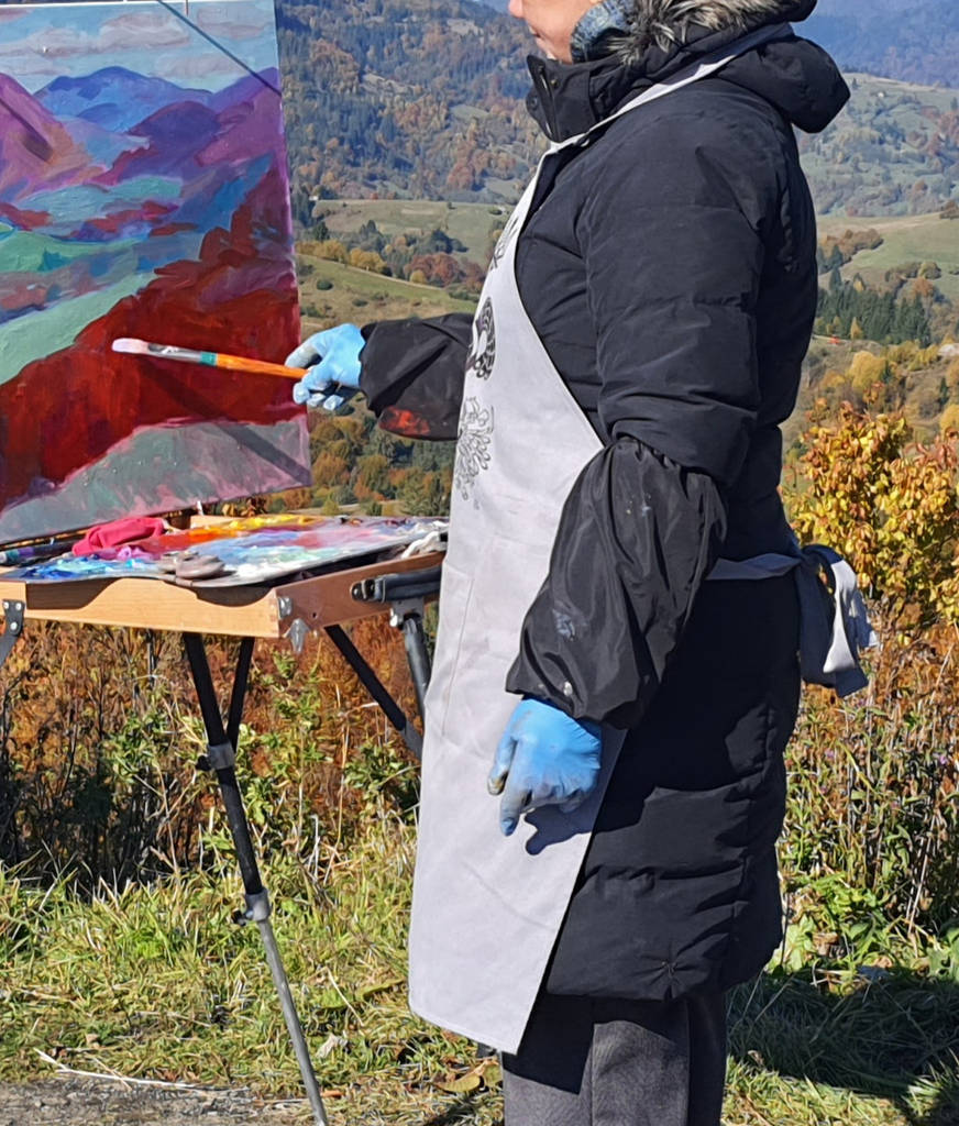 Робочі нарукавники з водонепроникної плащової тканини, чорні - фото покупців 2