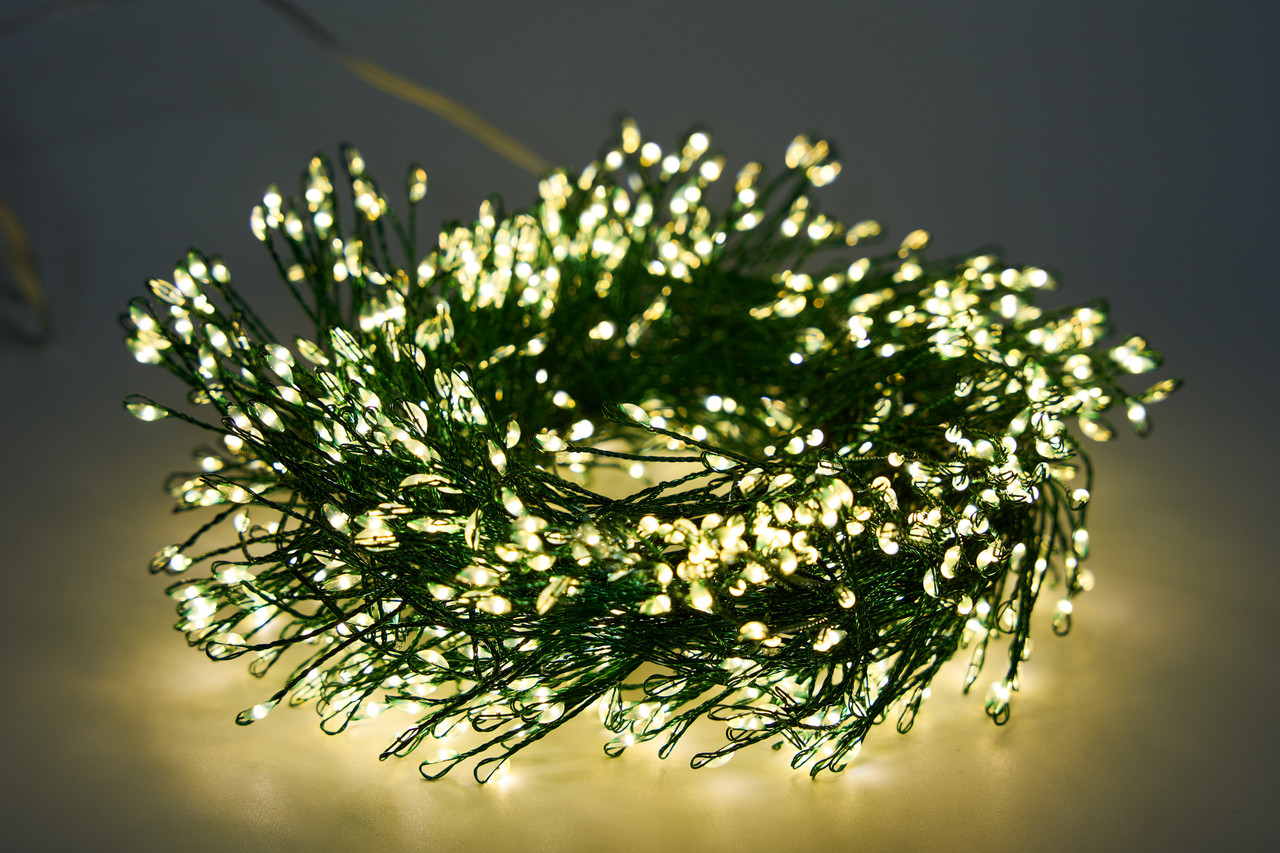 Світлодіодна гірлянда-нитка, 10 м, 900 л, теплий білий, мережа, IP44 (721190), фото 1