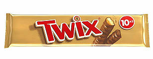 Шоколадний батончик з карамеллю Twix 10x2 500 г (набір батончиків Твікс) Польща