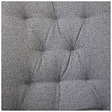 Стілець поворотний обідній Liara 180° темно-сірий, фото 9