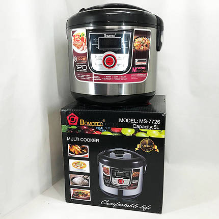 Мультиварка 5 л, Побутова мультиварка пароварка, Якісна електрична мультиварка Бюджетна EI-95, фото 1