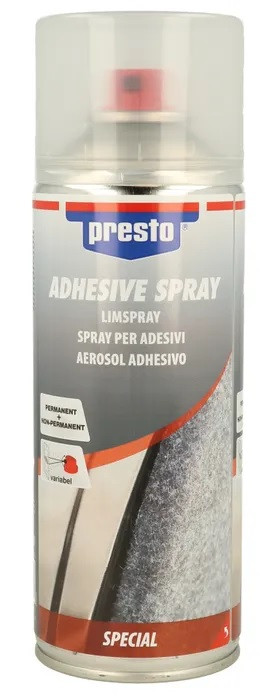Універсальний аерозольний клей Presto, фото 1