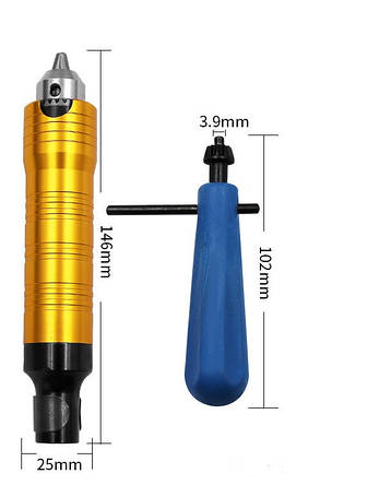 Наконечник для бормашин Grand Titan Foredom Feilida Winsa (0.3-6.5 мм), фото 2