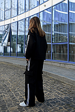 Костюм брючний з лампасами, теплий, для дівчинки 2519 | на ріст 146-170р., фото 4