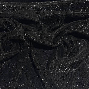 Тканина Люрекс Чорний