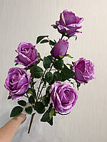 Штучна кущова троянда . Велика гілка троянди з крупними бутонами ( Premium, 75 см ), фото 10