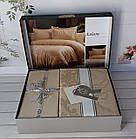 Комплект постільної білизни сатин-жаккард Romeo home євро розмір Axiom