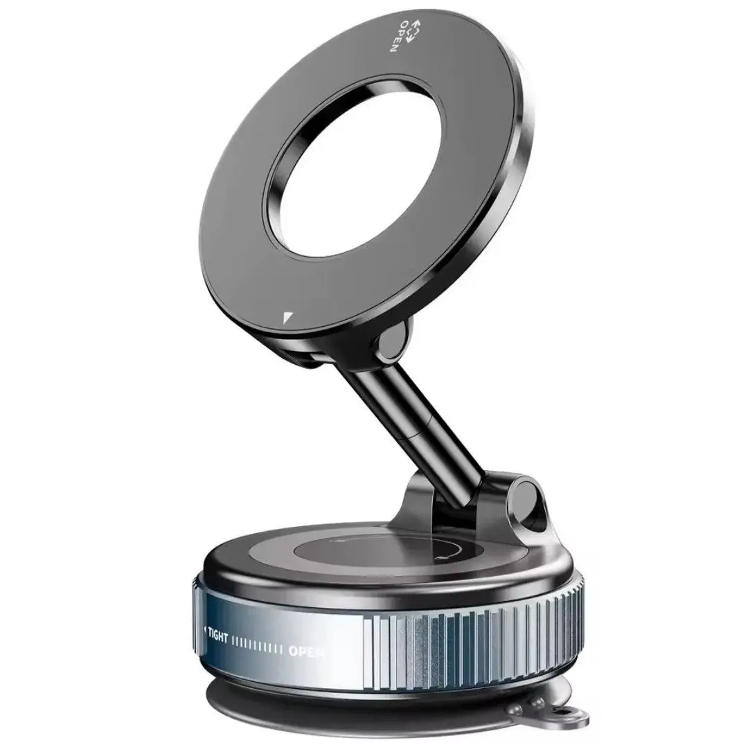 Магнітний тримач для телефона JoyPro 360° MagSafe з вакуумною присоскою/ Міцний автотримач на магніті для авто, фото 1