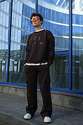 Спортивний костюм теплий для хлопчика 2519| на зріст 146 по 170