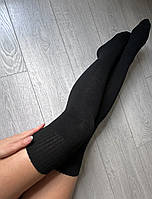 Заколінки вовняні бежевого, світло-бежевого, сірого, темно-сірого, чорного кольорів розмір універсальний 36-40, фото 7