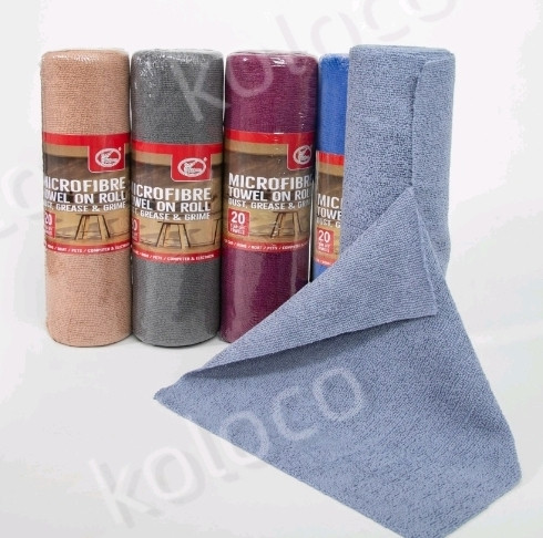 Серветки мікрофібра 30×30 в рулоні мод. 411, фото 1