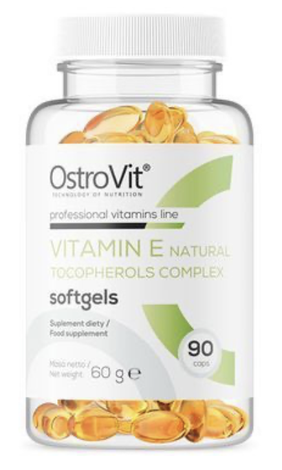 Вітаміни і мінерали Ostrovit Vitamin E 90 капс (342139)