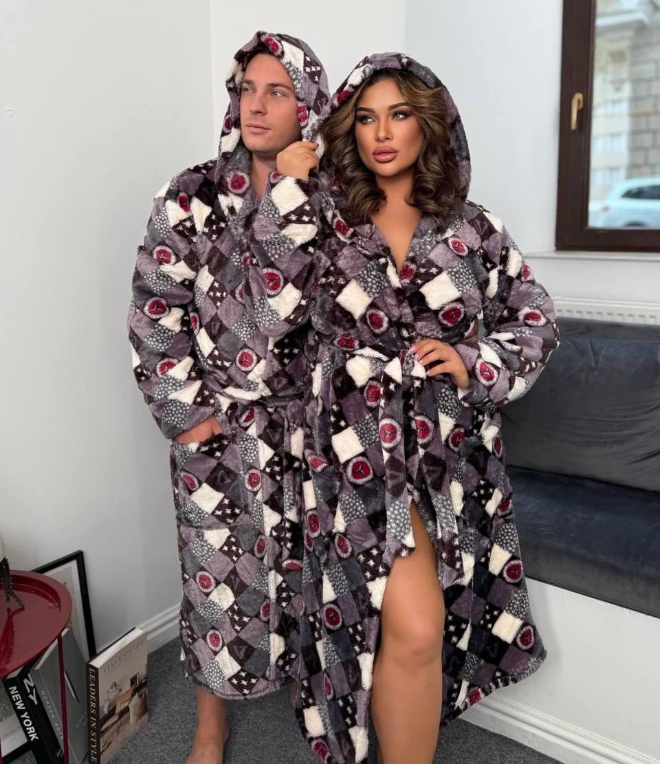 Халат махровий довгий унісекс 3410, фото 1