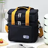 Термосумка TM-011 для продуктів, портативна сумка-холодильник для пікніка, фото 2