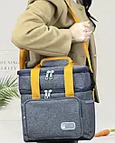 Термосумка TM-011 для продуктів, портативна сумка-холодильник для пікніка, фото 4