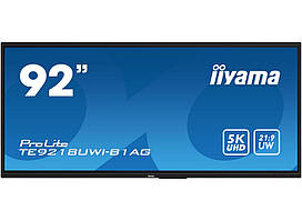 Інтерактивний дисплей 92" IIYAMA ProLite TE9218UWI-B1AG 5K UHD