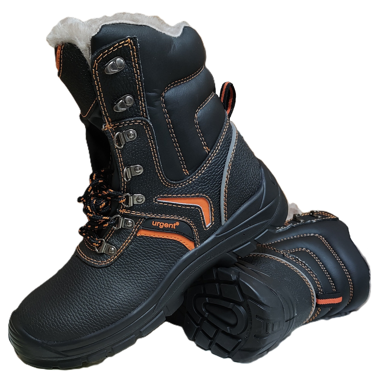 Взуття робоче утеплені берці зимові "BHP 128" (зима) Польща, фото 1