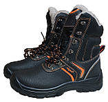 Взуття робоче утеплені берці зимові "BHP 128" (зима) Польща, фото 2